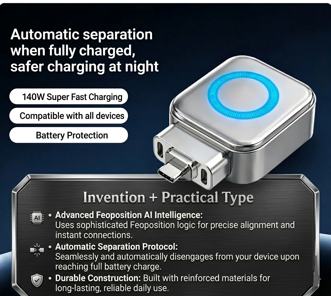 140W Auto Eject Charging Adapter
